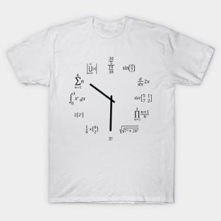 Math Clock T-Shirt